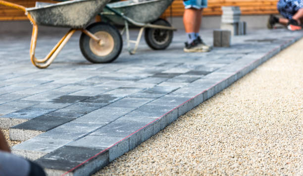 Paver Driveway Replacement in De Soto, IL